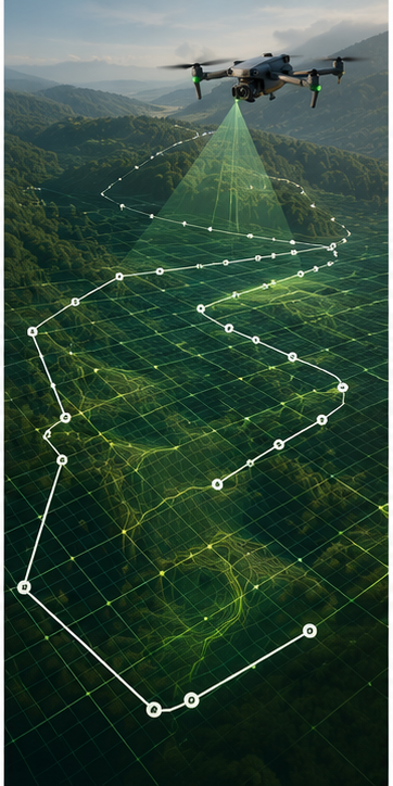 Topografia com drones
